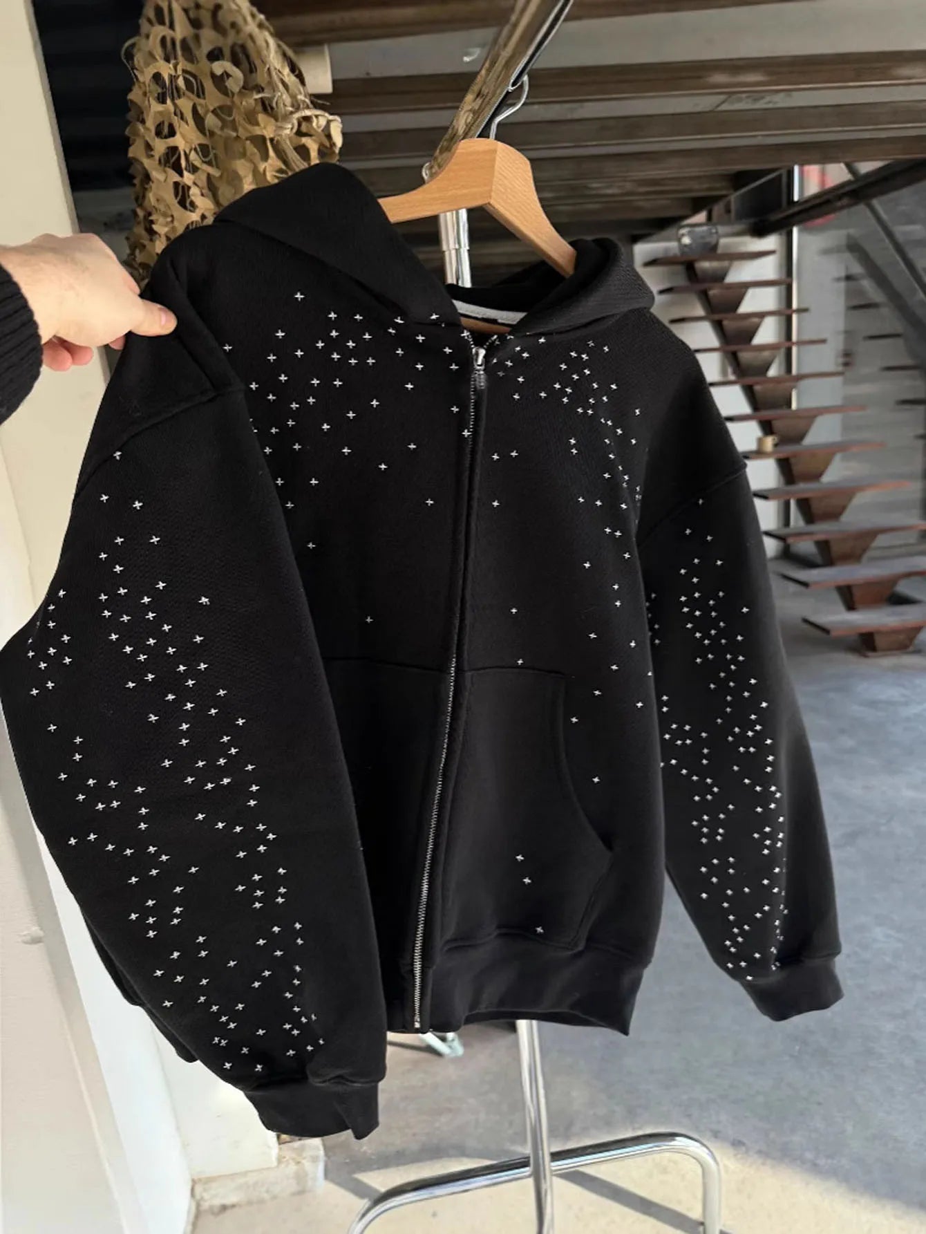 Gothic Zip Hoodie